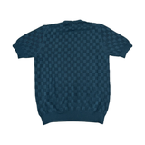 MASQ Maglia unisex petrolio manica corta in cotone 