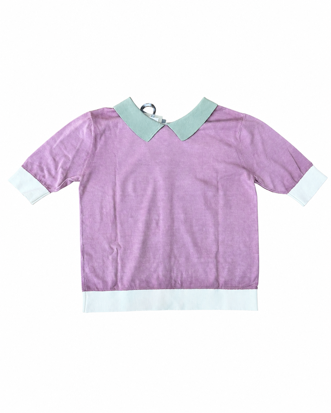 INBEDWITHYOU Maglia donna Solid Colour con colletto in cotone e viscosa 