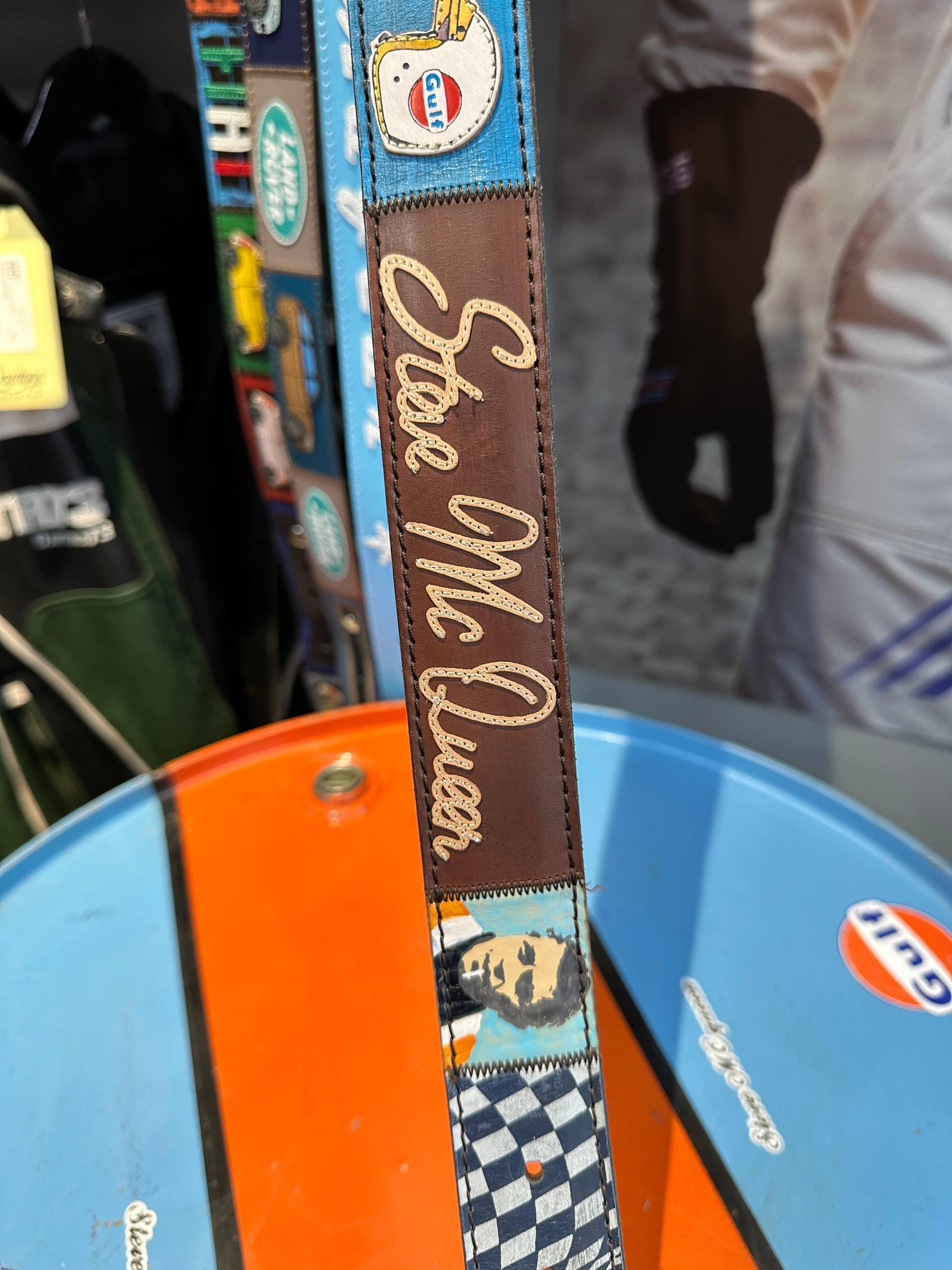 DESIGN arTIGIANALE Cintura artigianale in pelle Steve McQueen 