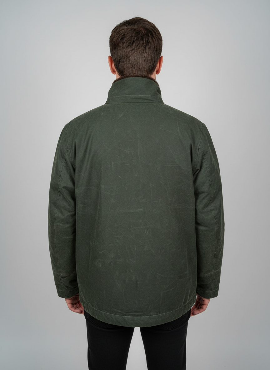 MANIFATTURA CECCARELLI Giacca uomo New Desk in cotone dark green 