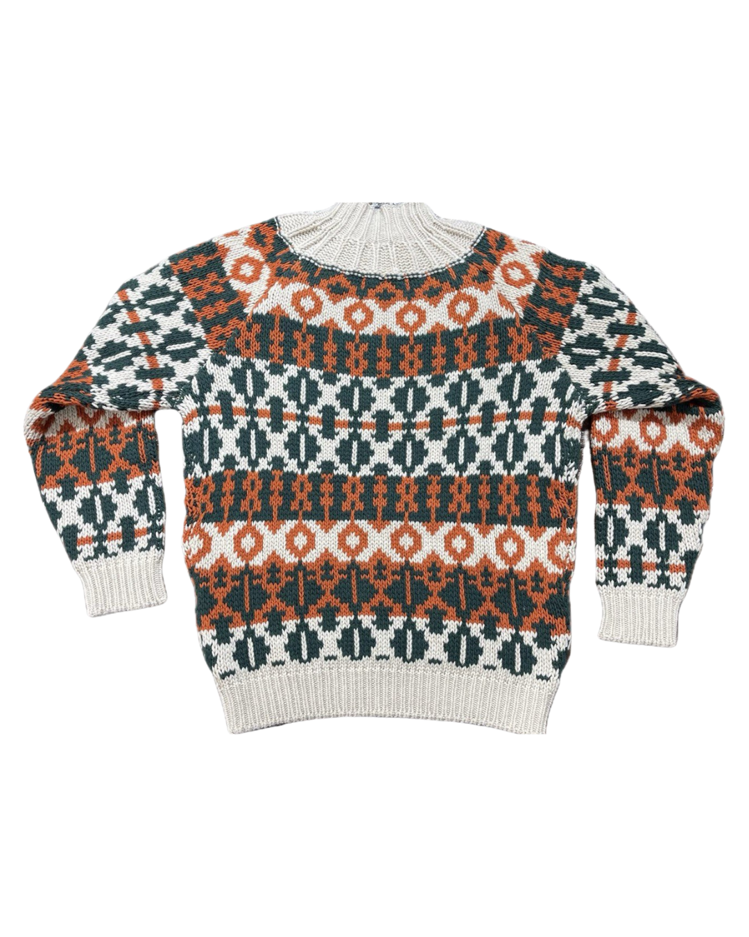Maglione Old School uomo in baby lambswool OLD SCHOOL TRUMAN WVB - T.CAPOTE 195VARIANTE AVORIO RAKKI 
