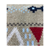 Maglione Old School uomo in baby lambswool OLD SCHOOL THE MEXICAN - ROBERT REDFORDVARIANTE SABBIA RAKKI 