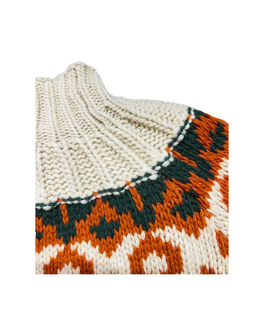 Maglione Old School uomo in baby lambswool OLD SCHOOL TRUMAN WVB - T.CAPOTE 195VARIANTE AVORIO RAKKI 