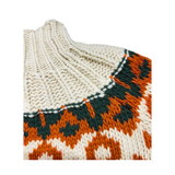Maglione Old School uomo in baby lambswool OLD SCHOOL TRUMAN WVB - T.CAPOTE 195VARIANTE AVORIO RAKKI 
